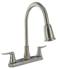 CATALINA 8' KITCHEN FAUCET  NICKEL