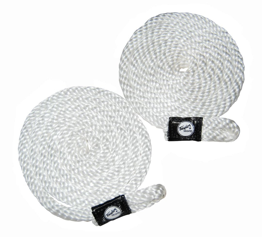 3/8' X 72' BRAIDED ROPE WHITE (PAIR