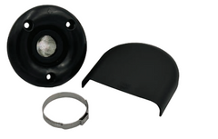 HORSE SHOE CVR  LARGE  BK