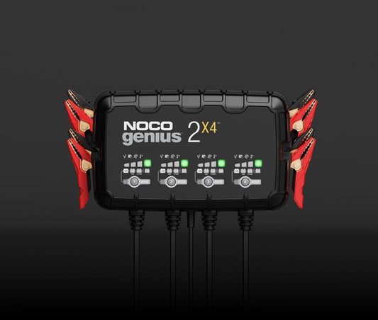 NOCO 8A 4-Bank Battery Charger | GENIUS2X4