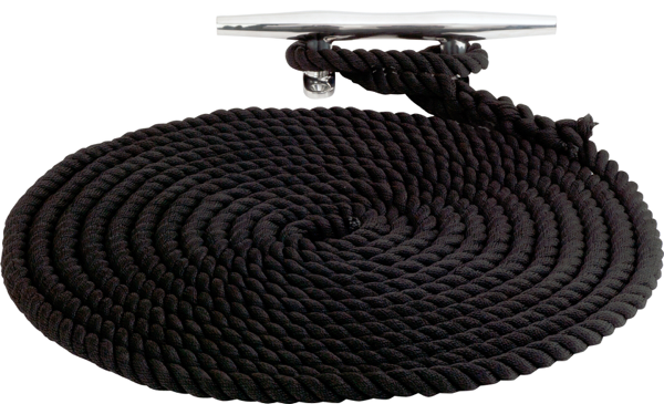 TWISTED NYLON DOCK LINE 3/8' X