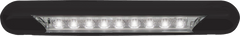 LED 8IN STRP; 12V; CLR;W/SWTCH BLK;
