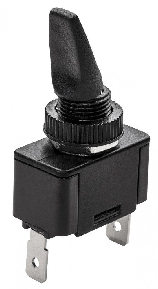 BLACK TOGGLE SWITCH (MOM. ON/OFF/MO