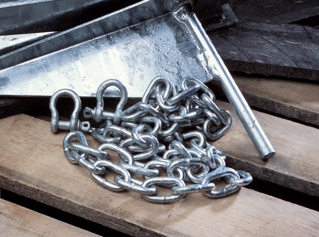 1/4'X5' GALVANIZED CHAIN