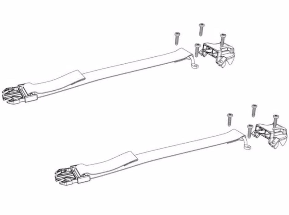 BAKFLIP BOTTOM BUCKLE KIT