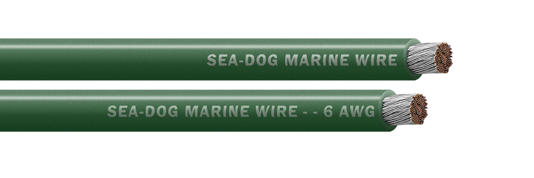 6 AWG GREEN 100FT BATTERY CABL E