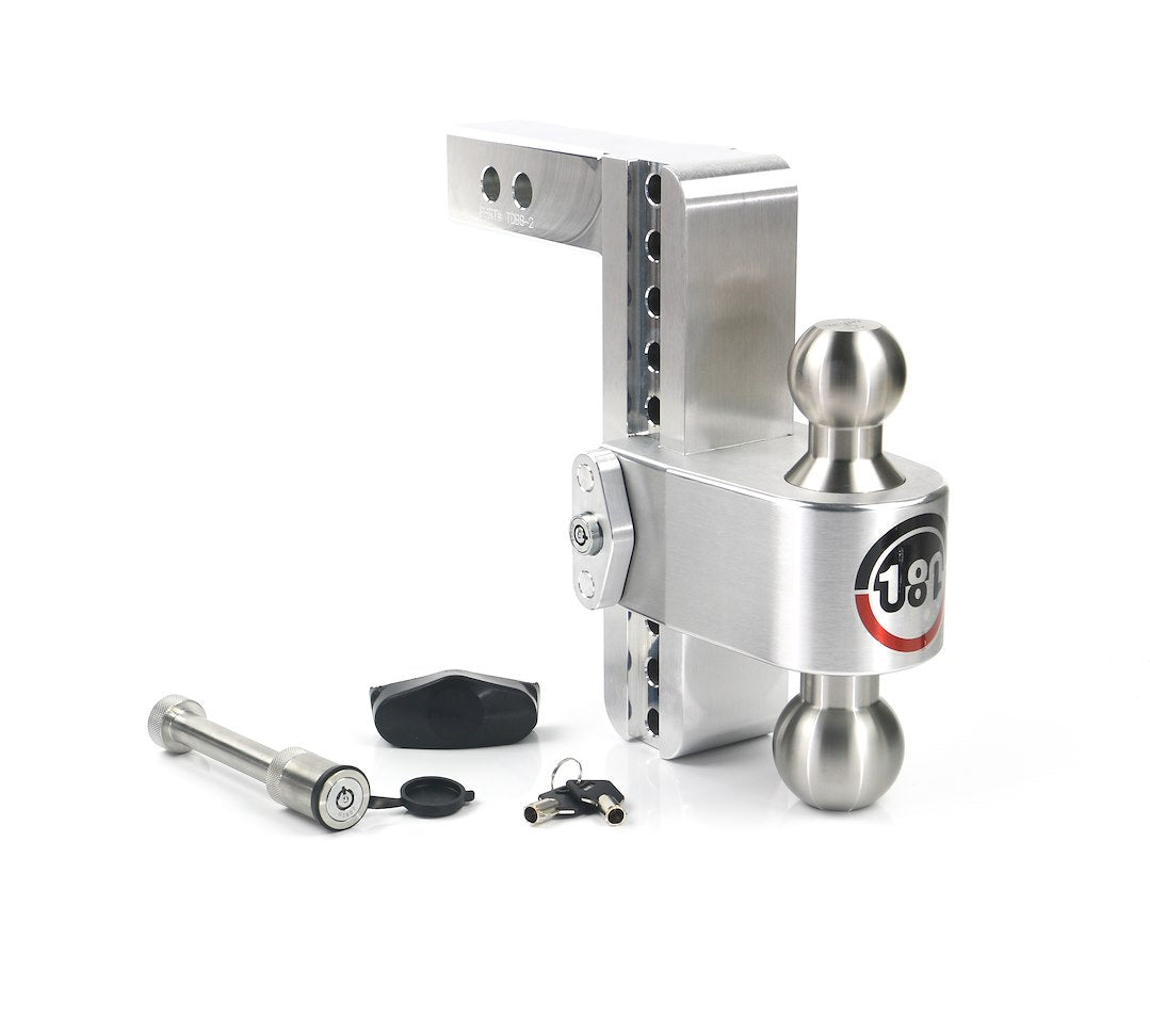TURNOVER BALL 6' DROP HITCH W/ 2.5'
