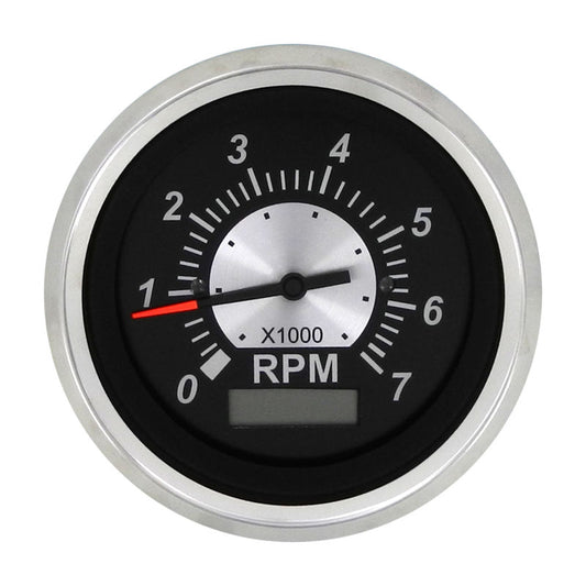 TACH 7K/HOURMETER  BLACK STERLING 3