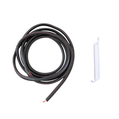 HRDWR KT FF 7FT BLK RBBR EDGE TRIM