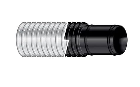 1 1/8' BILGEFLEX 300' BLK. - SPOOL