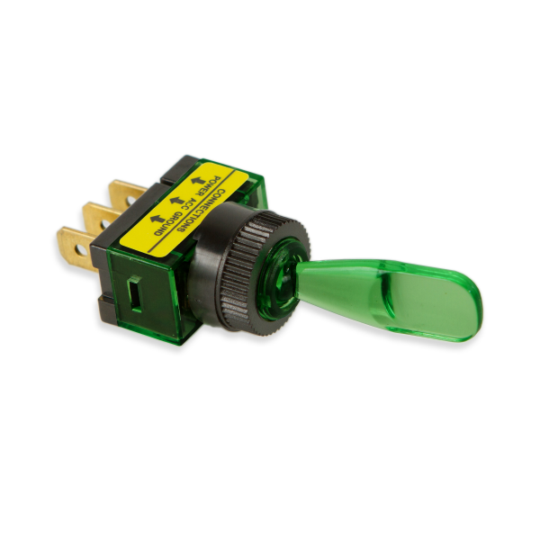 TOGGLE SWITCH-20A-GREEN