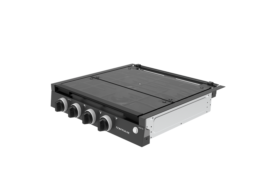 CONTOURE 3-BURNER RECESSED COOKTOP