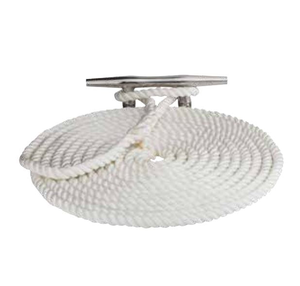 TWISTED NYLON DOCK LINE 3/8' X