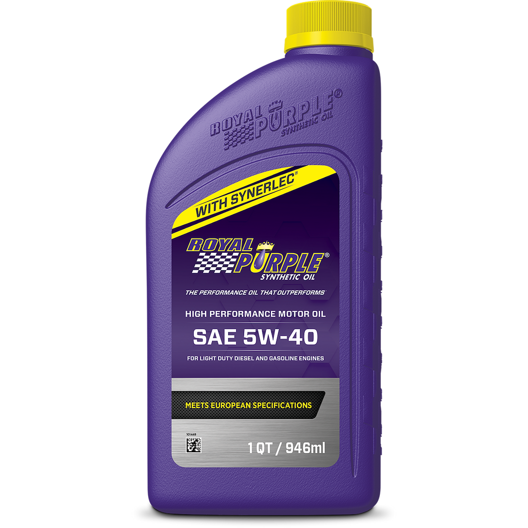 5W40 OIL QT BOTTLE