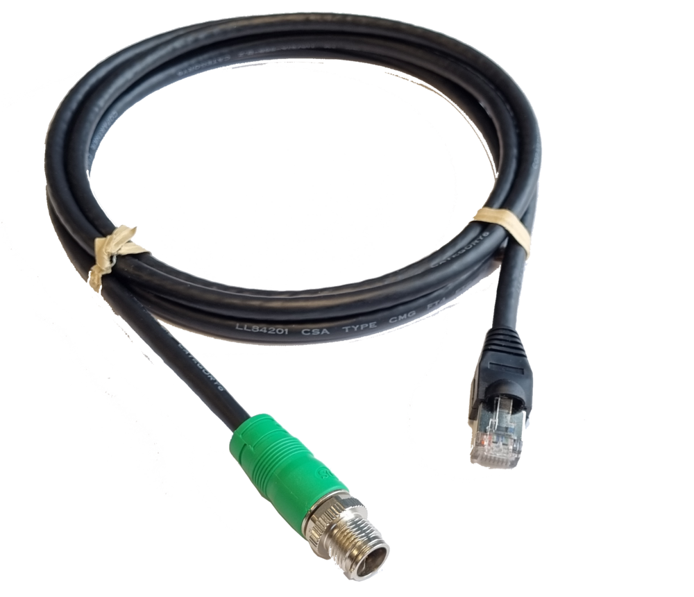 ETHERNET CABLE M12-RJ45 5M