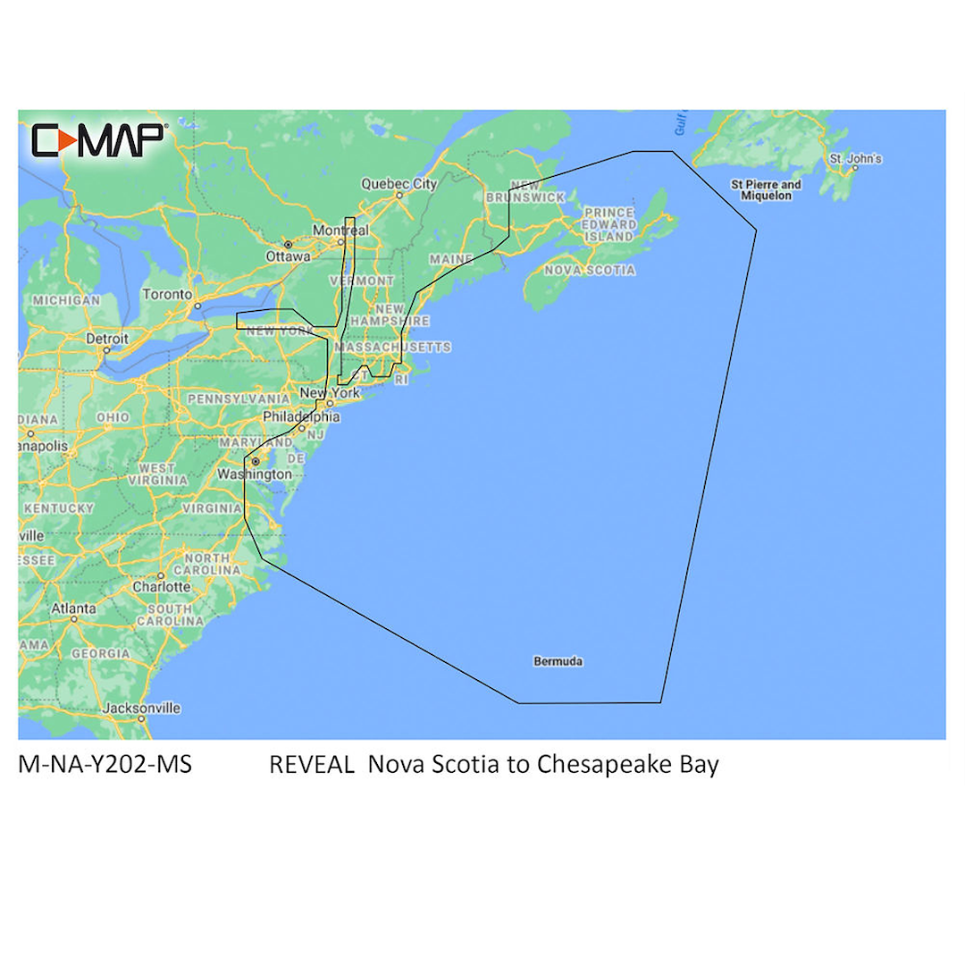 REVEAL CHART NOVA SCOTA-CHSAPAK BAY