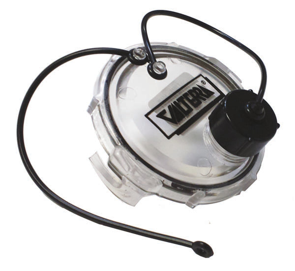 WASTE VALVE CLEAR CAP  3'