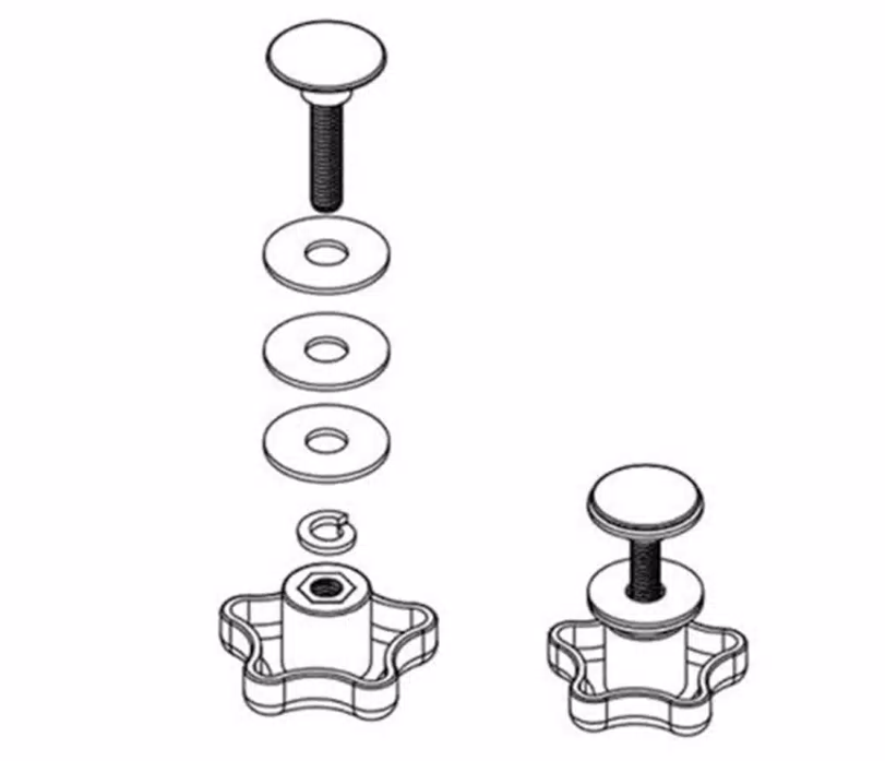BAKFLIP ELEVATOR BOLT KIT