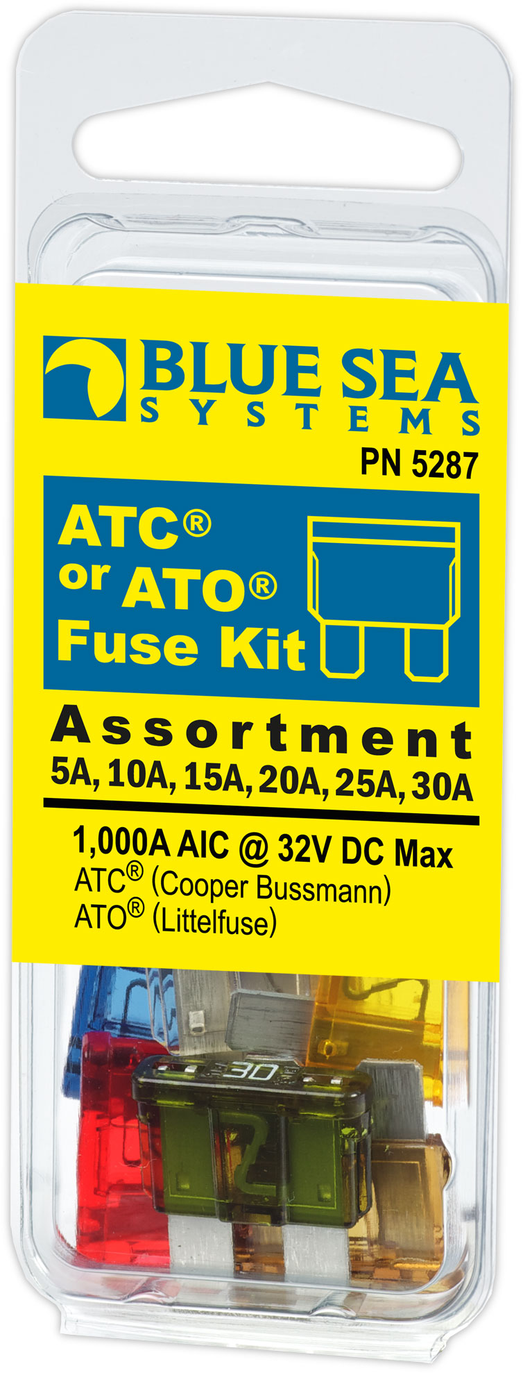 FUSE KIT ATO/ATC 6 PIECE