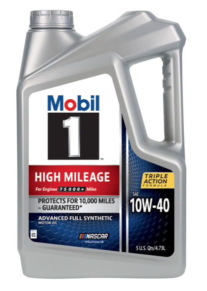 MOBIL 1 HIGH MILEAGE 10W-40