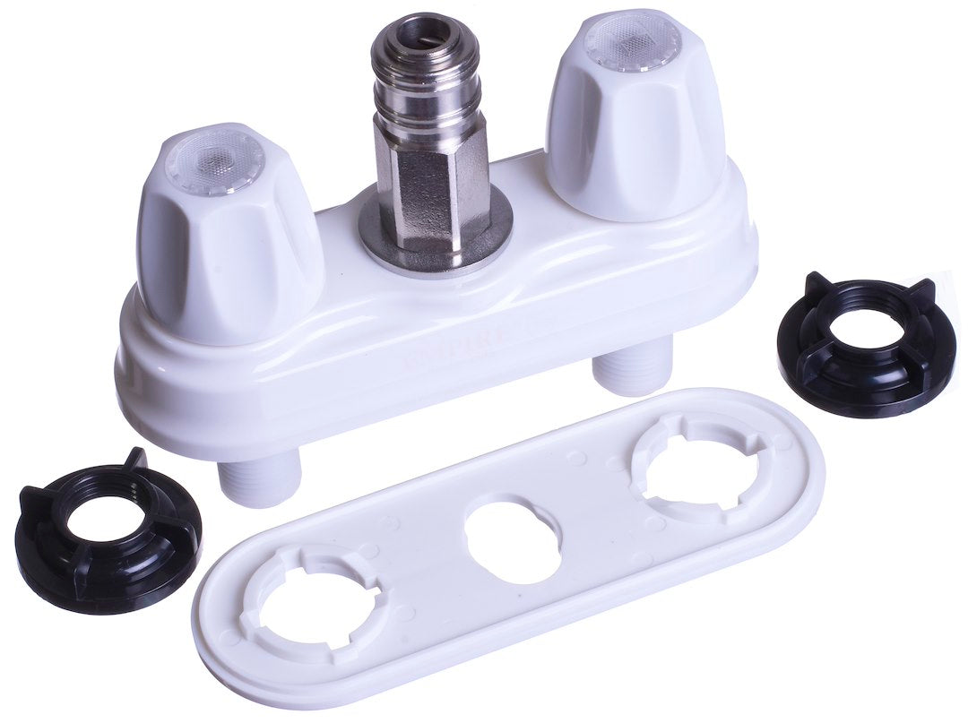 FAUCET 4' CENTER W 1/2' QUICK
