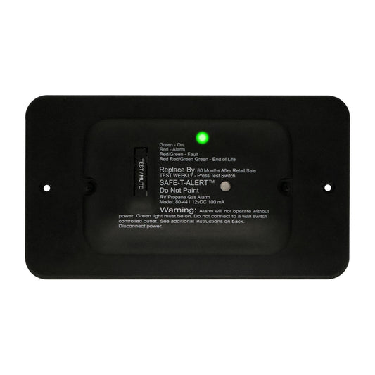 UNIVERSAL RV LP ALARM - BLACK