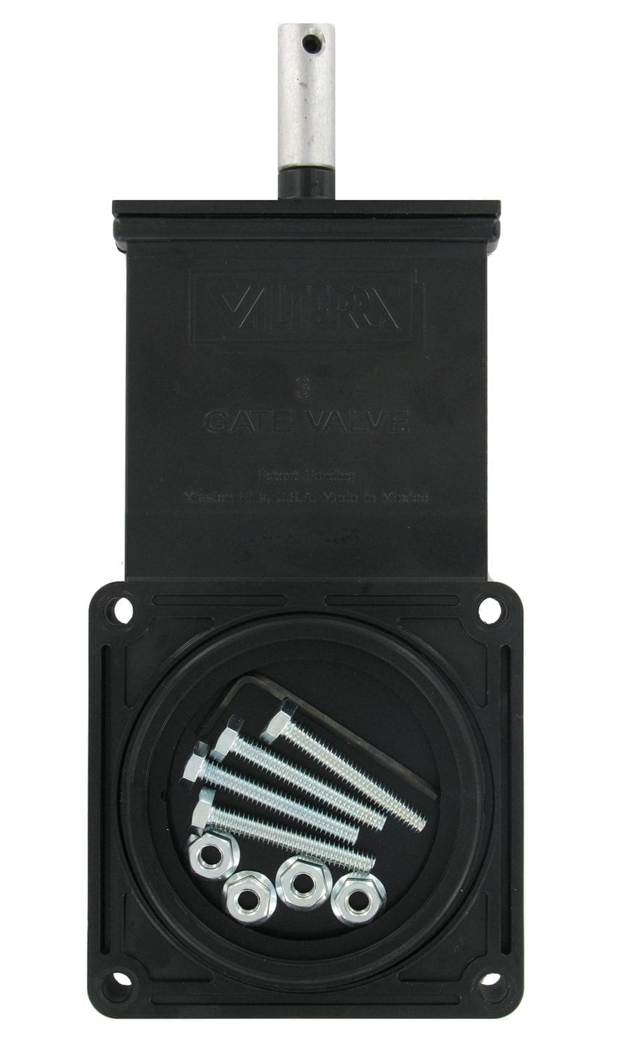 VALVE BODY CPLR 3' W/HDWR