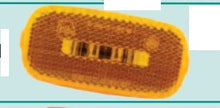 Load image into Gallery viewer, 2 DIODE 4X2 AMBER MRKR LI
