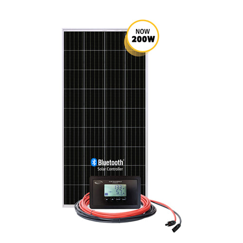 OVERLANDER: 200 WATT SOLAR KIT WITH