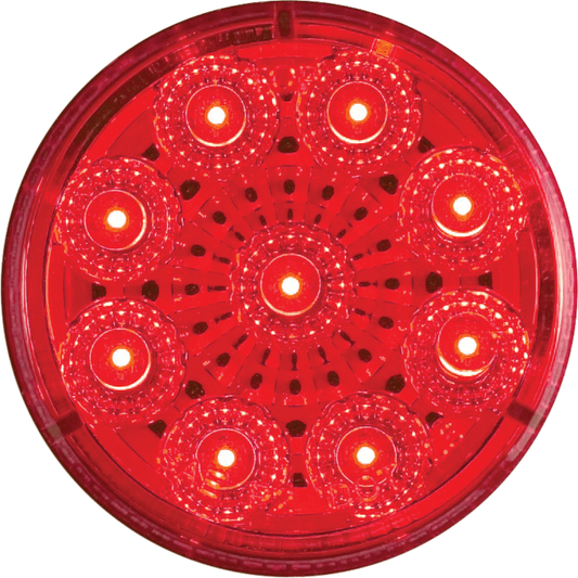 LED MIROFLEX 2'RND;9 DIODE;RED