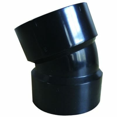22-1/2 ELBOW  3' HUB DWV