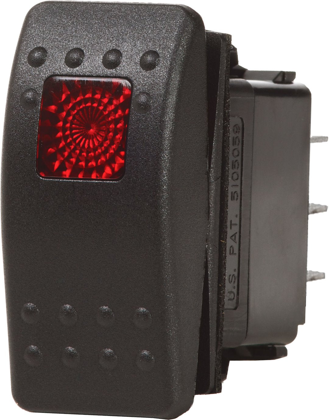 SWITCH CONTURA2 DPST OFF-ON BLK