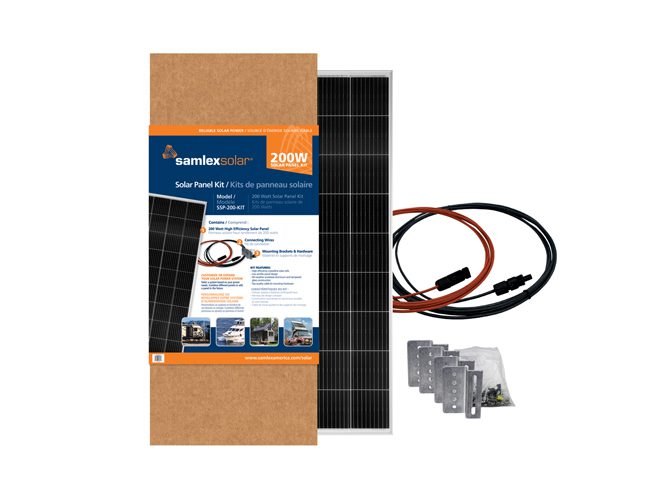 200 WATT SOLAR PANEL KIT