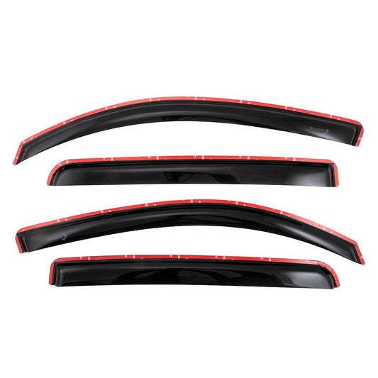 TFX INCHANNEL WNDW VENTS SMOKE 4PC