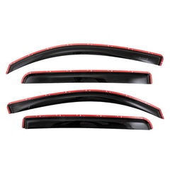TFX INCHANNEL WNDW VENTS SMOKE 4PC