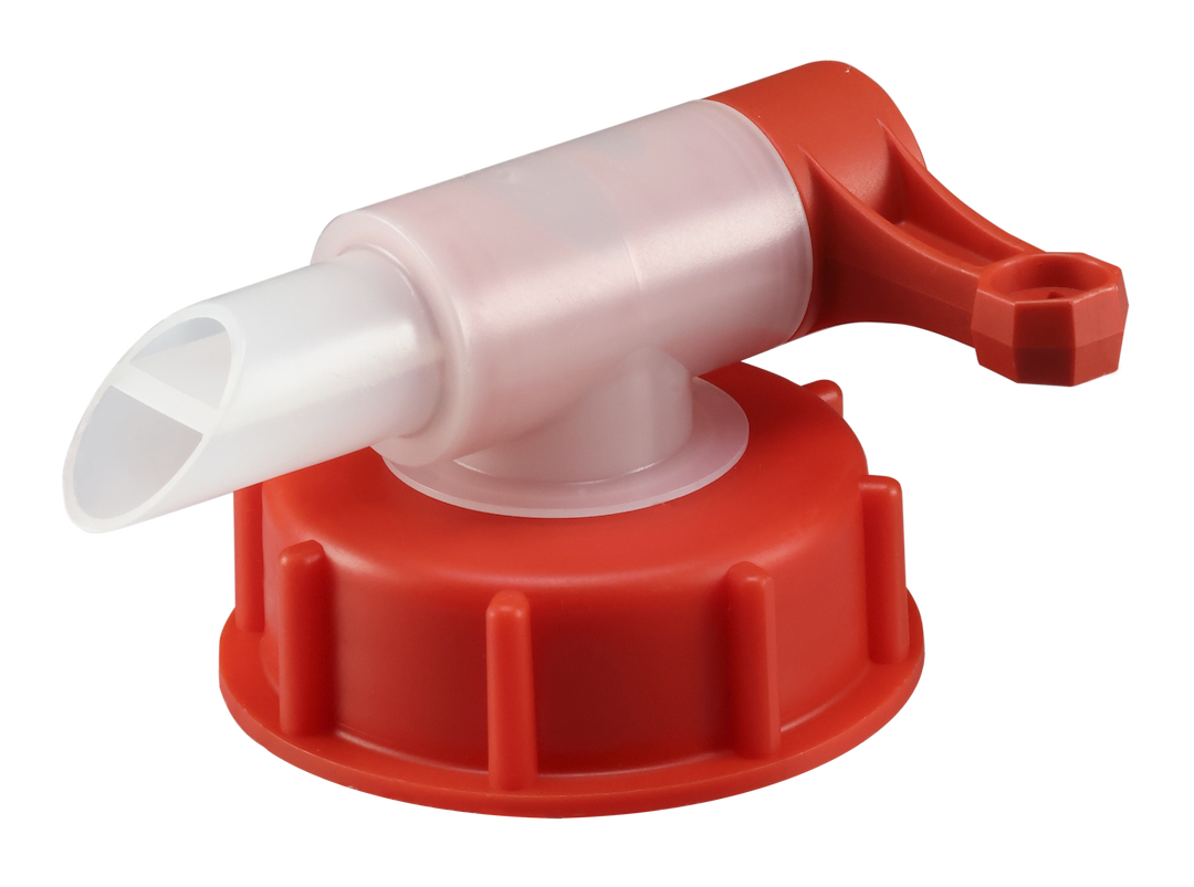 DRAIN COCK FOR CANISTERS WITH THREA