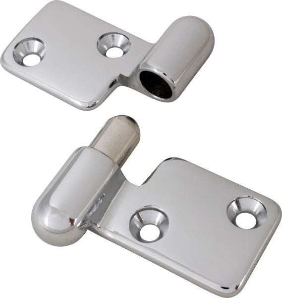 CHROME BRASS TAKE-APART HINGE
