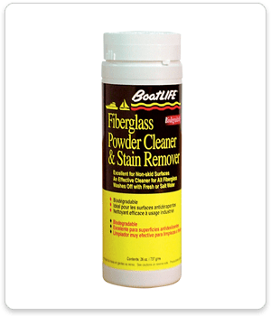 FIBERGLASS POWDER. CLEANER 26 OZ.