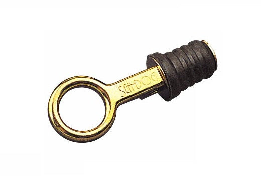 BRASS SNAP HANDLE DRAIN PLUG -