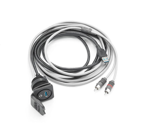 USB PORT & 3.5MM MINI AUDIO JACK FO