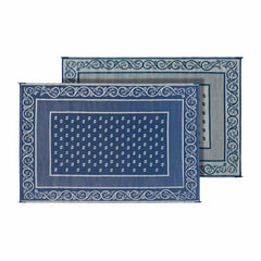 MAT  VINEYARD 9X12 BLUE