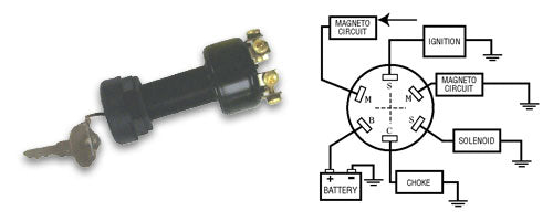 3 POSITION MAGNETO POLYESTER 6 SCRE