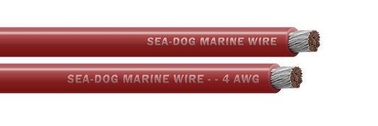 4 AWG RED 50FT BATTERY CABLE