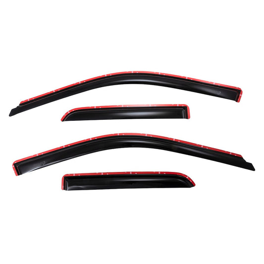 TFX INCHANNEL WNDW VENTS SMOKE 4PC