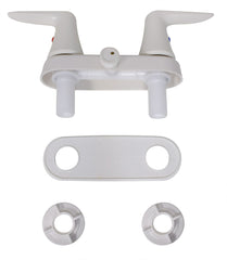CATALINA 4' SHOWER VALVE  WHITE