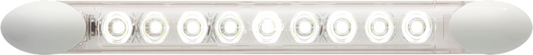 LED 8IN STRIP; 12V; CLEAR;W/OSWITCH