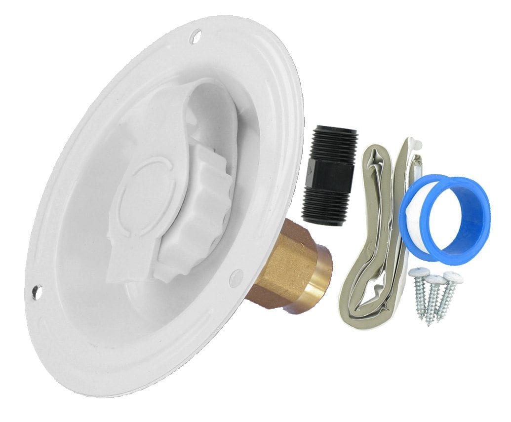 INLET REC MTL LF WHT 1/CD