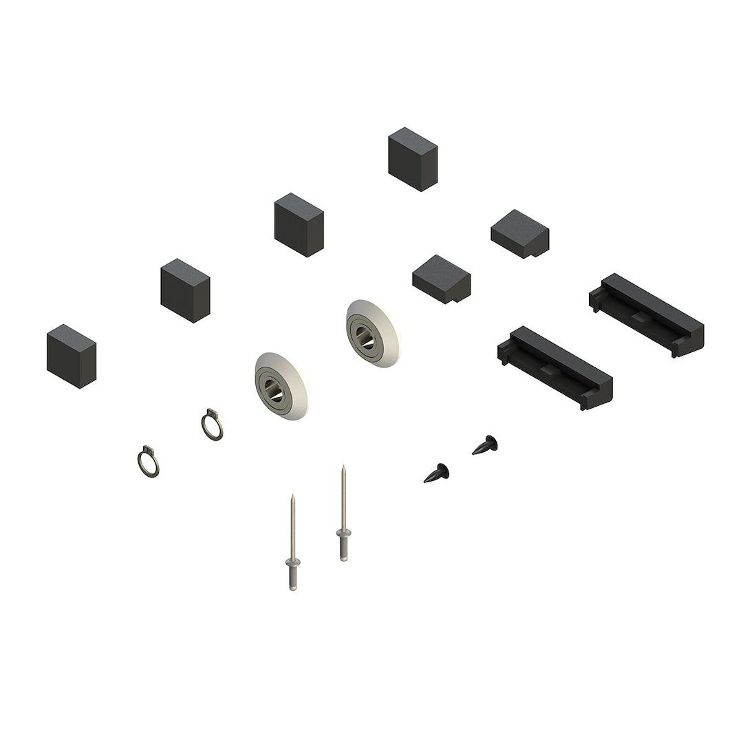 TC1 INV W/FOAM WEAR PAD/BEARINGS/HD
