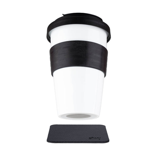 PORCELAIN TO-GO CUP BLACK