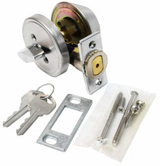 DEADBOLT  SGL. CYL. 5/8'